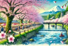 See Sakura Bloom in Japan