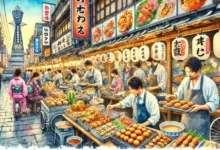 Top Street Foods in Osaka