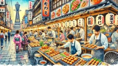 Top Street Foods in Osaka