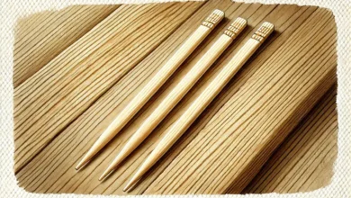 Japanese toothpicks have grooves